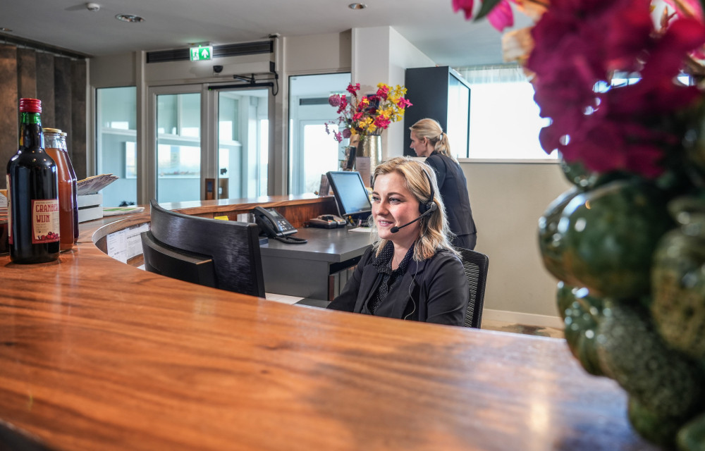 Receptie medewerker